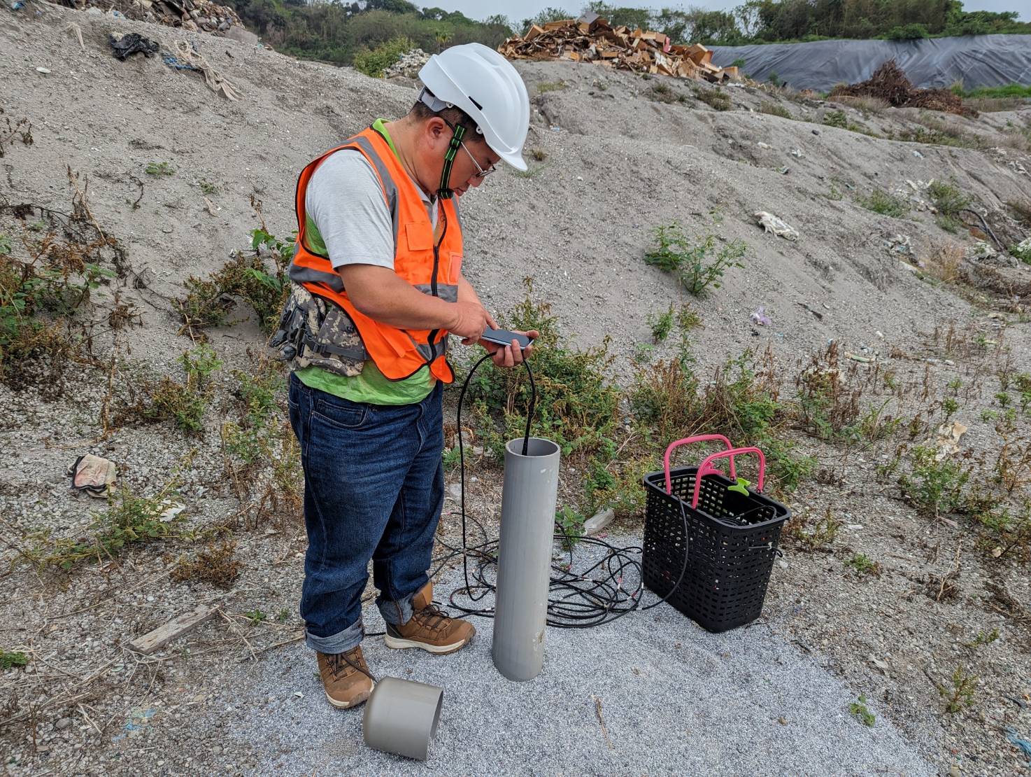 孔內傾斜儀測量